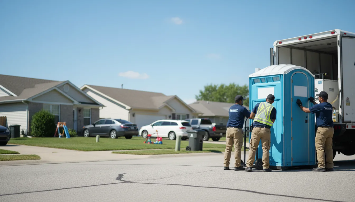 Standard Porta Potty Rentals in Buckholts, TX near me